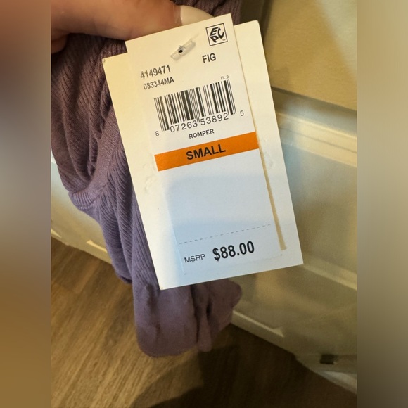 Brand new Becca romper size small purple color - Picture 3 of 6